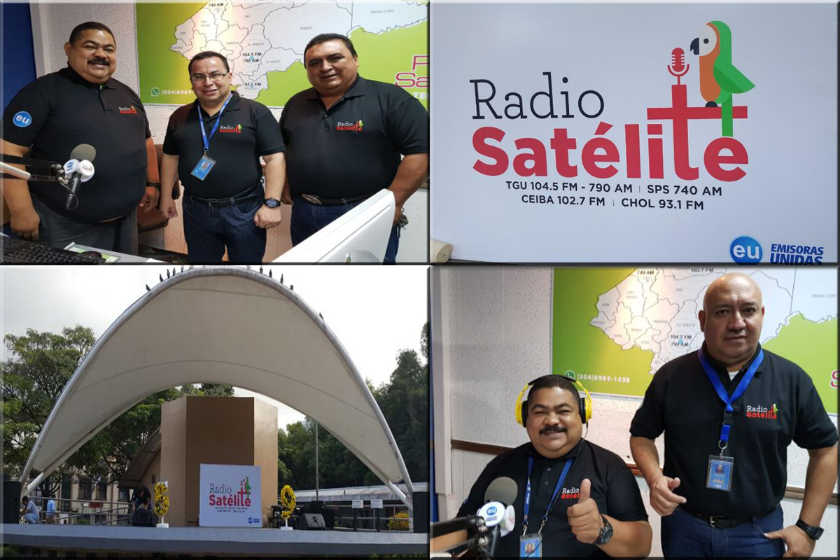 Dar a luz pacífico Reposición radio satélite de honduras mientras