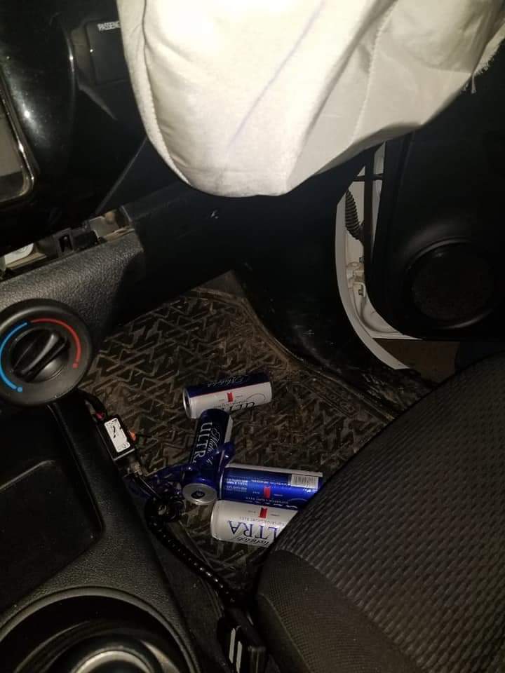 Se les decomisaron bebidas.