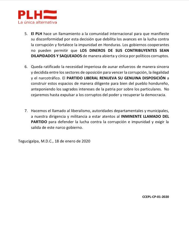 Comunicado.