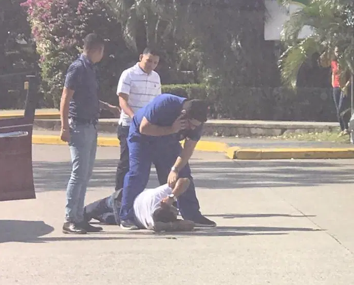 Joven herido.