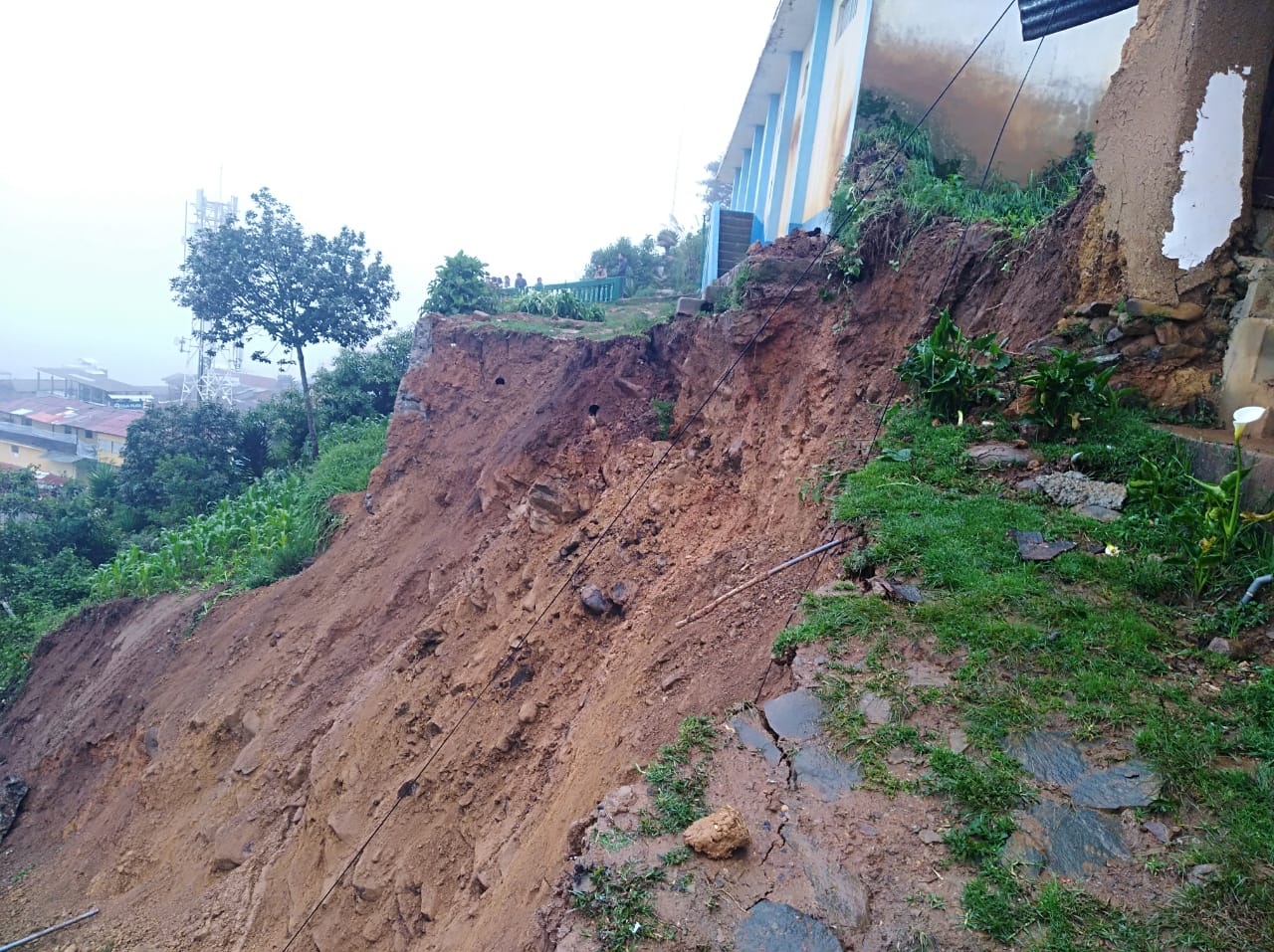 En Alerta Verde 10 departamentos del país por riesgo de deslizamiento HRN