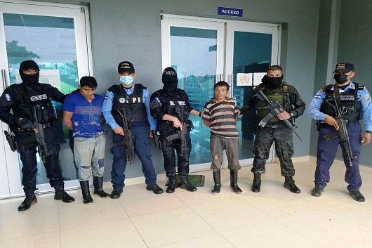 sujetos detenidos