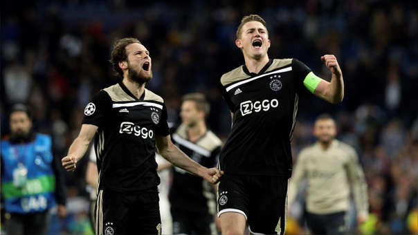 Ajax eliminó al Real Madrid