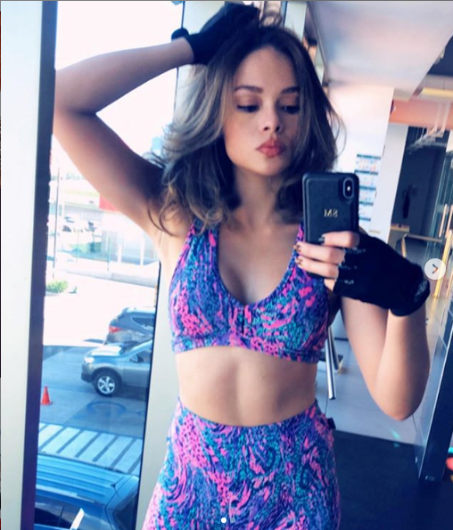 Sirey Morán es una amante del ejercicio.