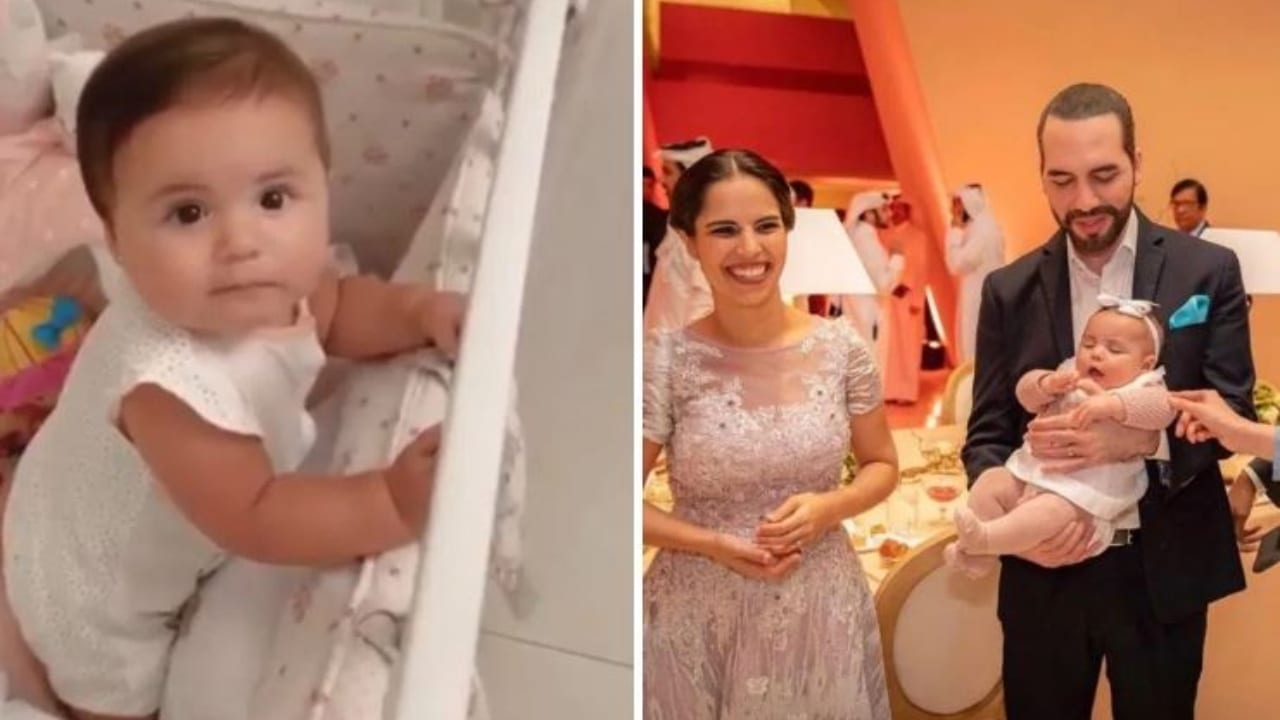 El tierno vídeo que Nayib Bukele compartió de su hija Layla y que te
