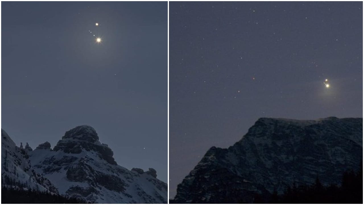 Las imágenes que dejó el espectacular evento astronómico 'Estrella de