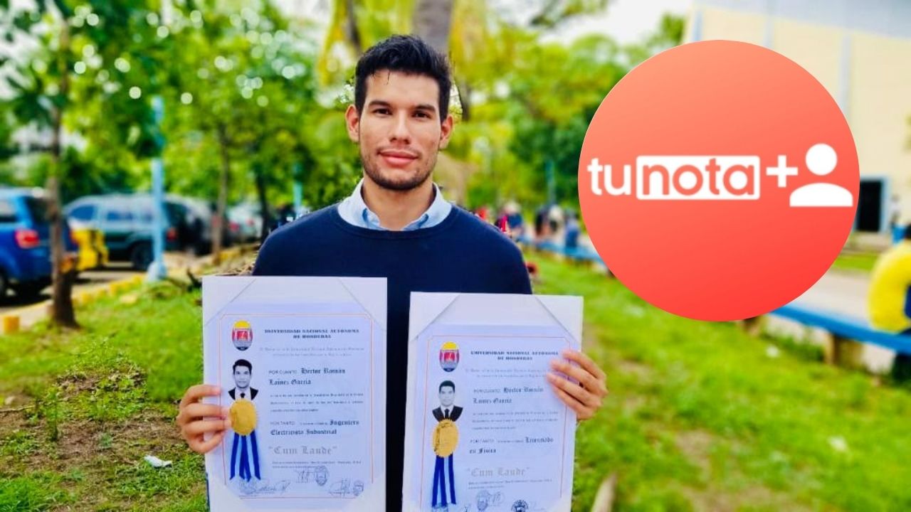 El joven cuenta su experiencia en tunota positiva al graduarse con máximos honores en física e ingeniería eléctrica, trabajando y estudiando, además, innova con su primer emprendimiento que ya ha sido premiado a nivel nacional y solicitado fuera de Honduras