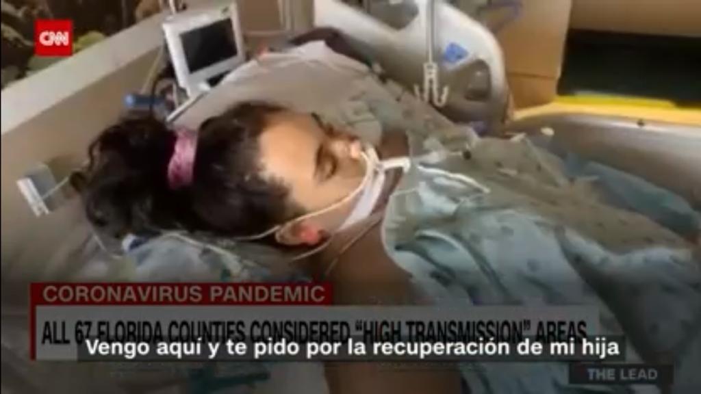 La joven permaneció en coma durante varias semanasen un hospital de Estados Unidos  tras contagiarse de covid-19. ¡Vea aquí los detalles!