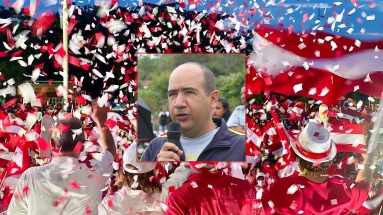 El candidato a alcalde por el Partido Democracia Cristiana, Godofredo Méndez.