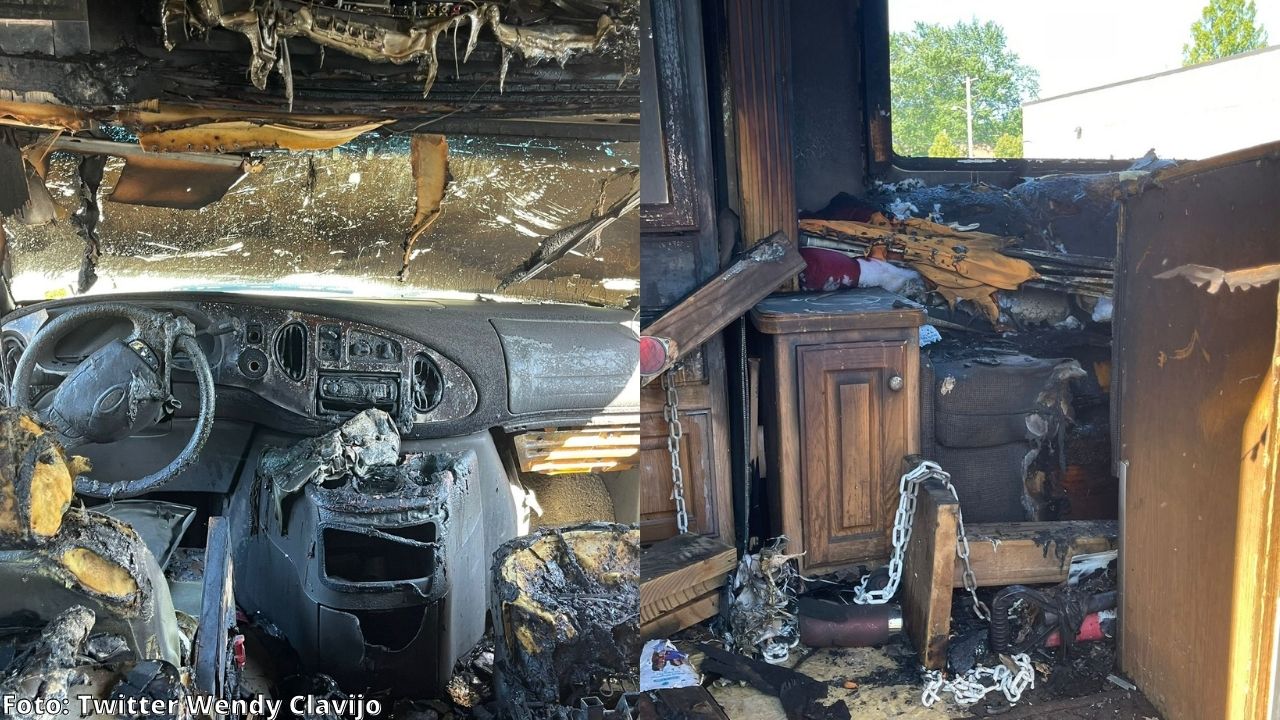 Estados Unidos califica como ‘acto terrorista’ la quema de un vehículo