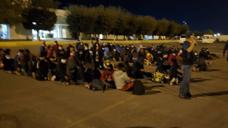 Migrantes retenidos en México