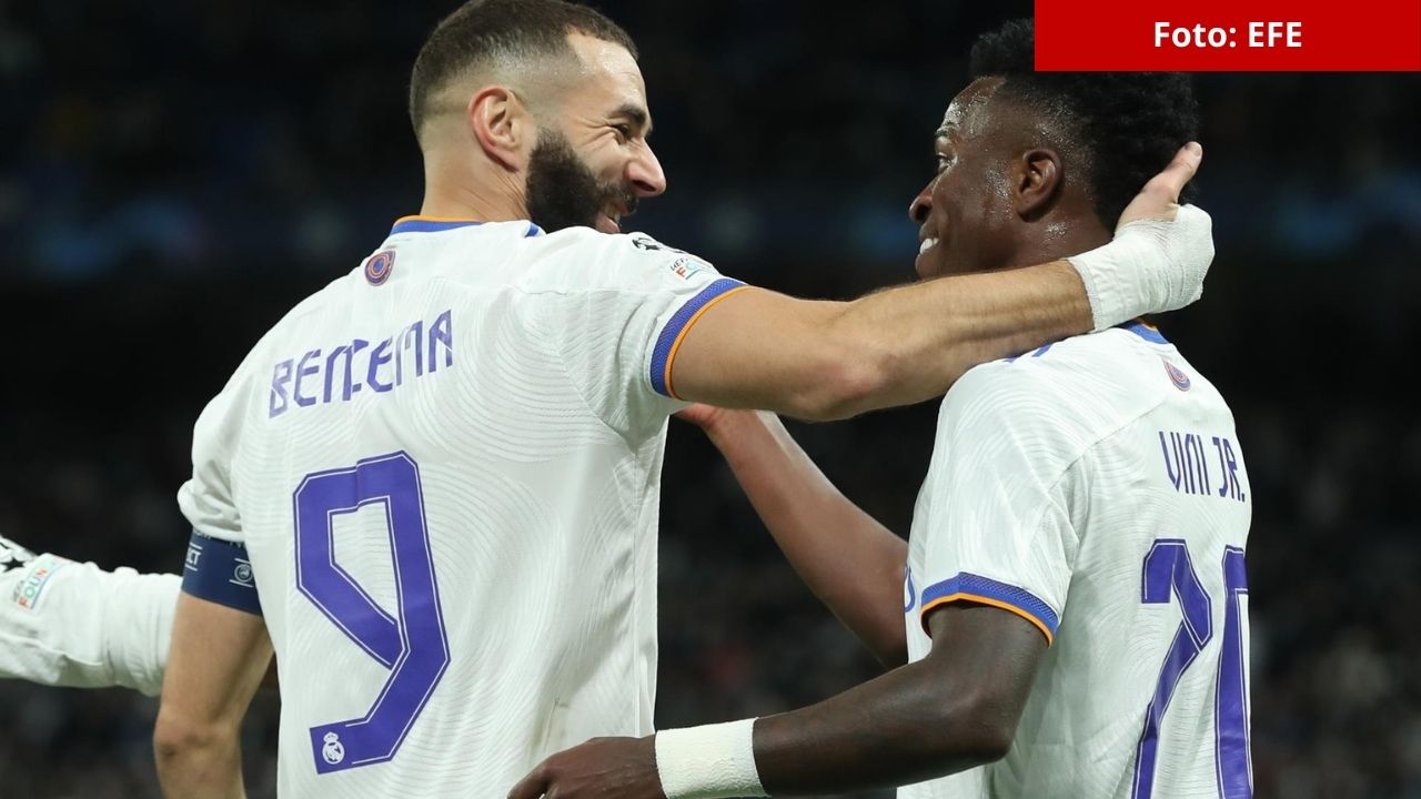 Un histórico Benzema encamina victoria del Real Madrid ante el Shakhtar