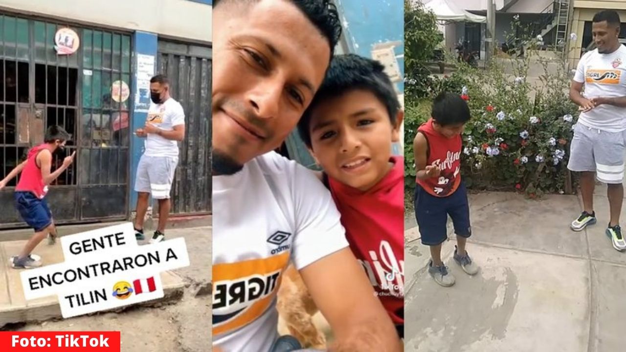 Tilín se reencontró con la persona que grabó su baile viral 4 años ...