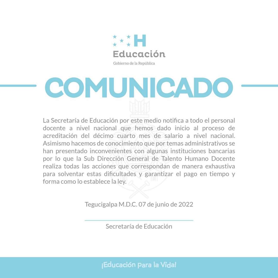 Comienzan A Pagar El catorceavo A Empleados P blicos De Honduras