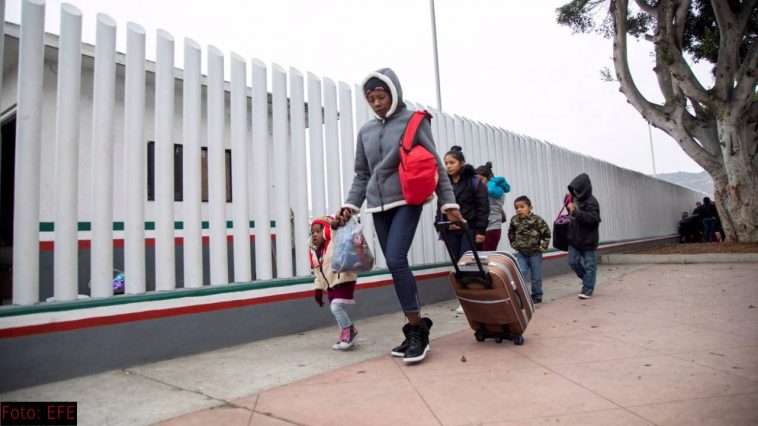 Migrantes solicitantes de asilo en Estados Unidos