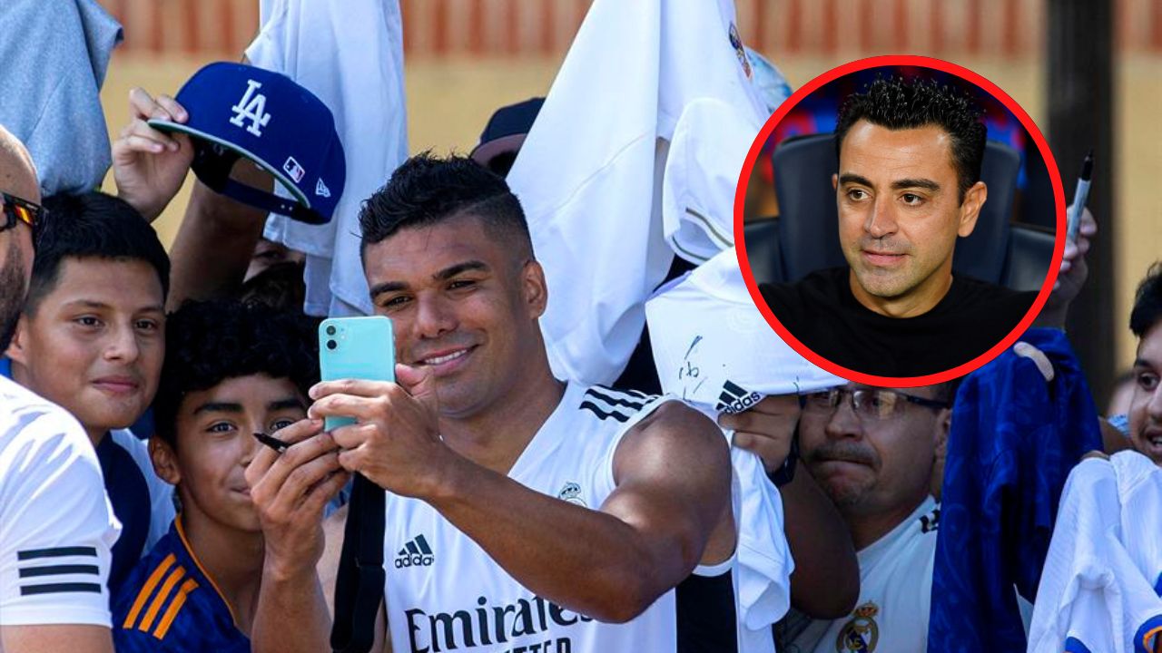 Así se refirió Xavi Hernández a la salida de Casemiro del Real Madrid