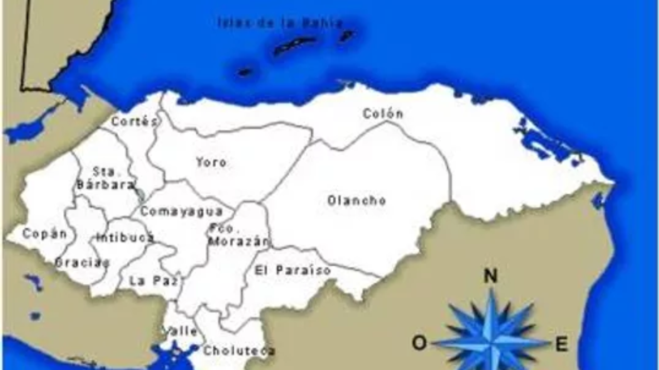 Los 18 departamentos de Honduras, ¿cuáles son y desde cuándo se crearon?