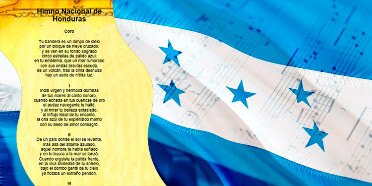 Explicación del coro del Himno Nacional de Honduras, interpretación