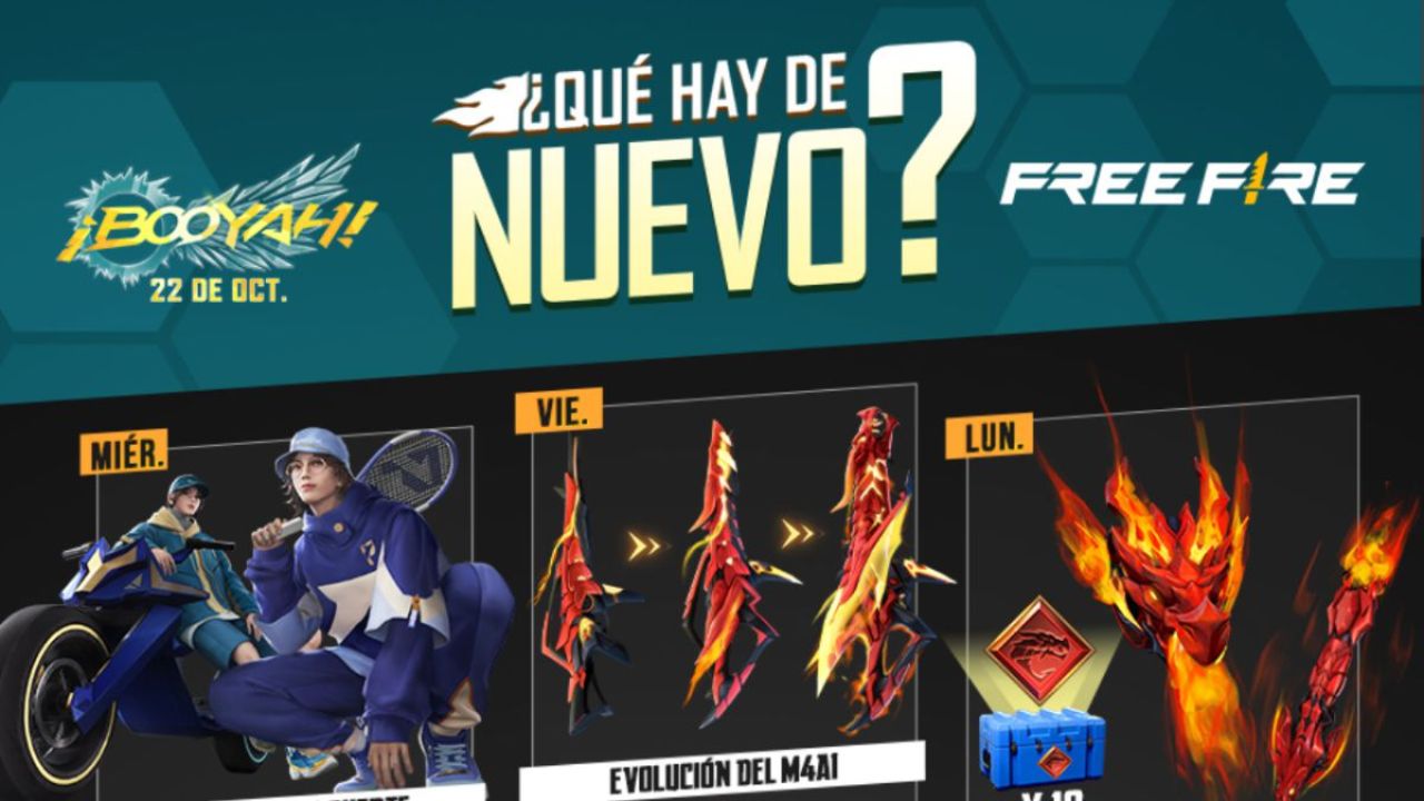 Garena compartió su agenda semanal de Free Fire, la cual contará con varias sorpresas que serán reveladas con el transcurso de los días