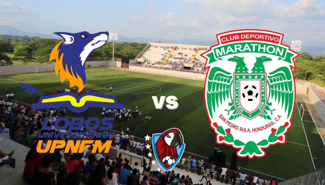 Lobos UPNFM vs Marathón hoy EN VIVO, hora, cómo y dónde ver el partido