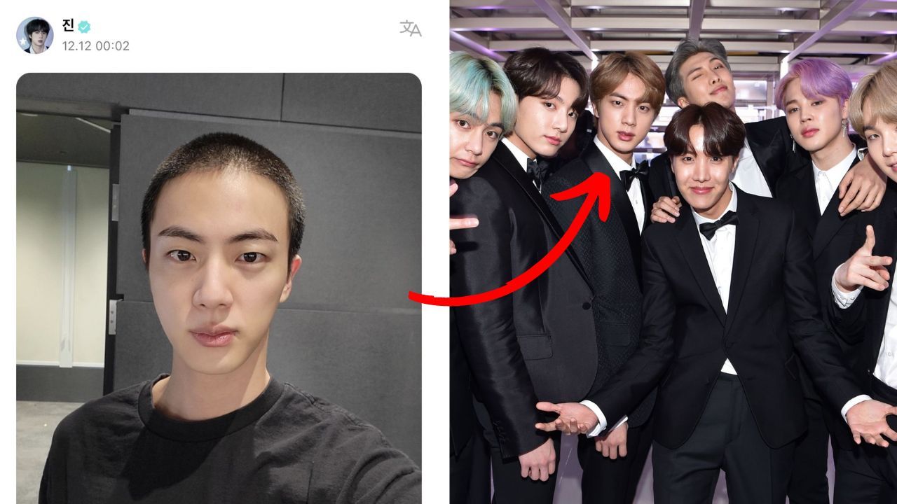 Conoce la verdadera razón por la cual Jin de BTS tiene un nuevo look y ahora tiene poco pelo, corte que según muchos no le favorece. 