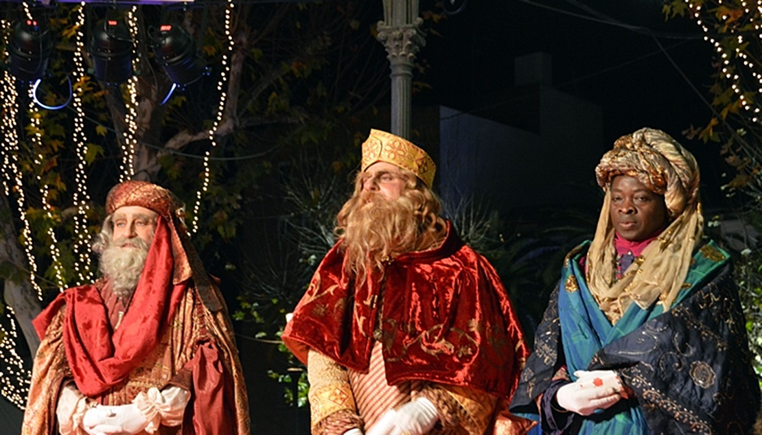 Representación de Reyes Magos. Foto: Extremadura 7 días. 