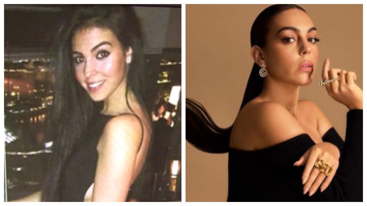 Georgina Rodríguez antes y ahora, la increíble transformación de la ...