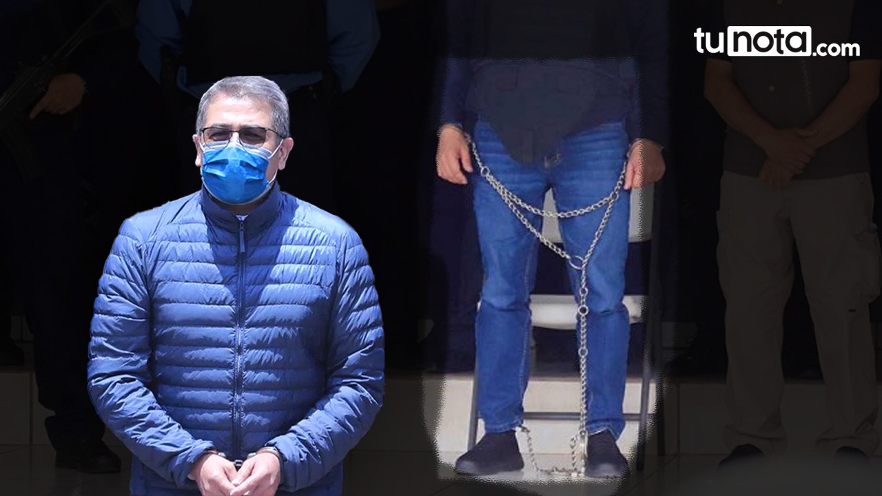 Así luce Juan Orlando Hernández a casi un año tras las rejas