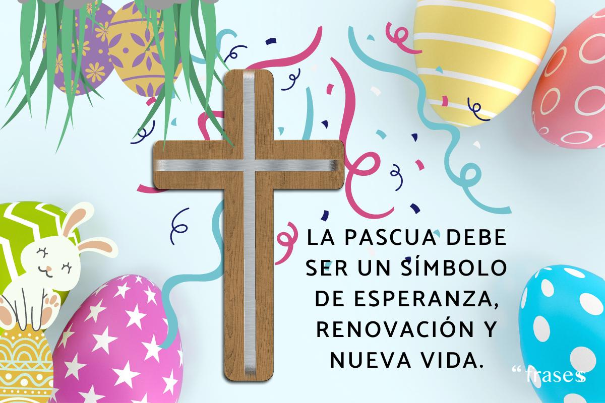 Frases de pascuas cortas, mensajes para enviar y dedicar en el inicio