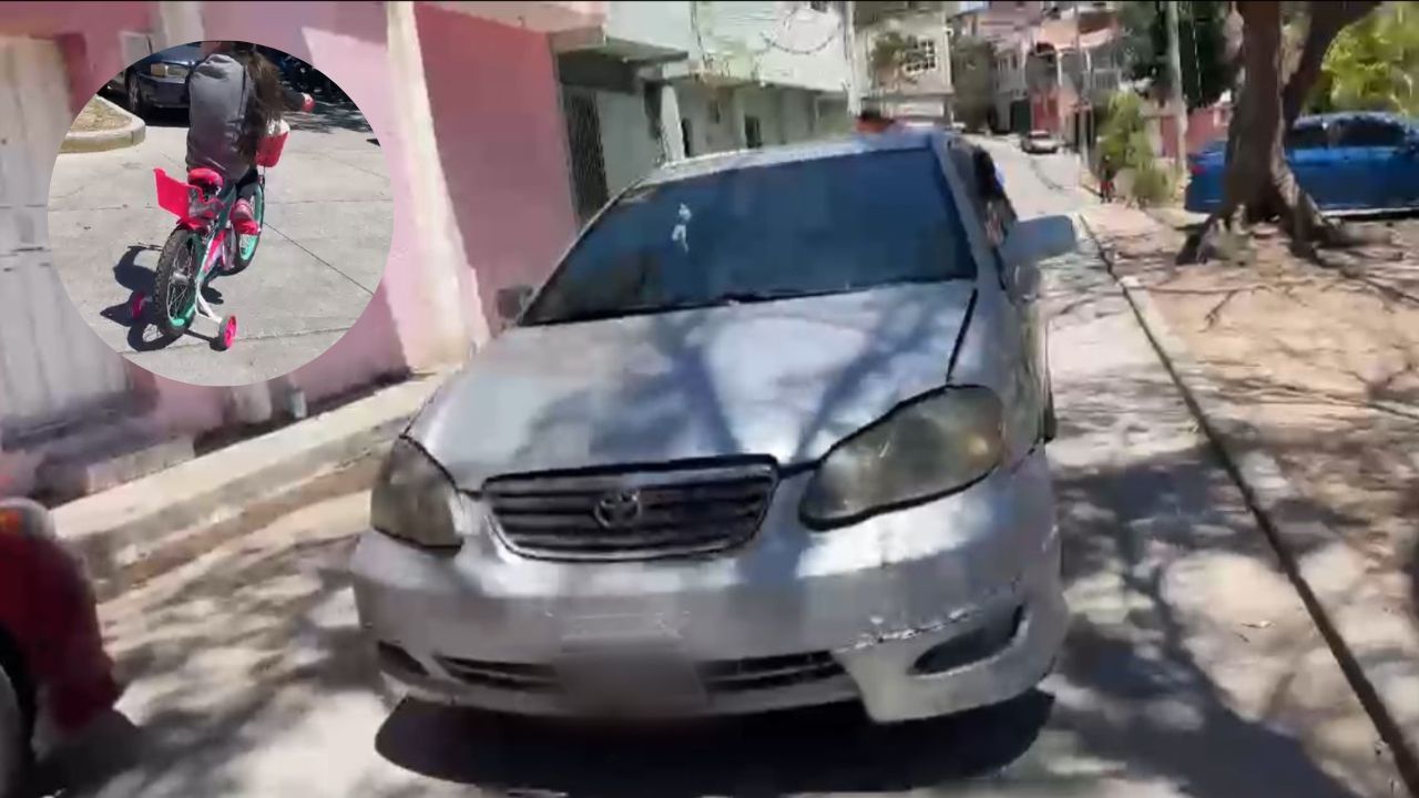 'La calle es para los carros': denuncian a conductor que casi atropella ...
