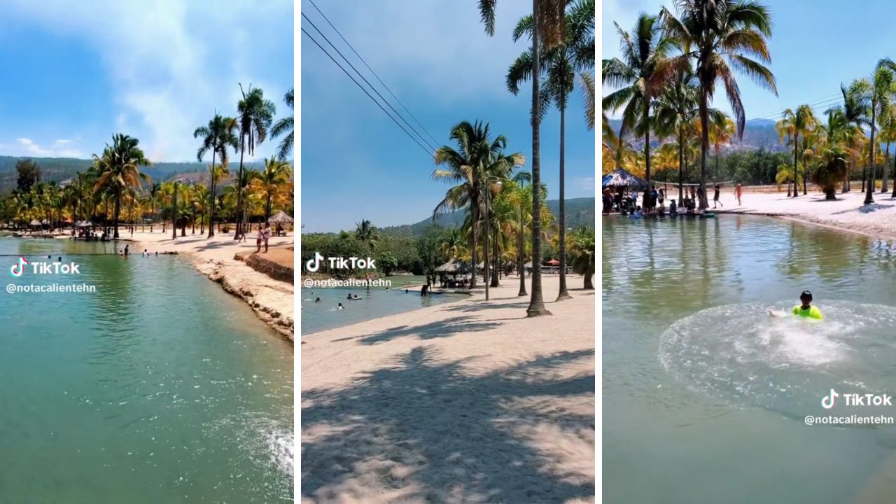 ¿La conoces? El Paraíso cuenta con su propia playa artificial