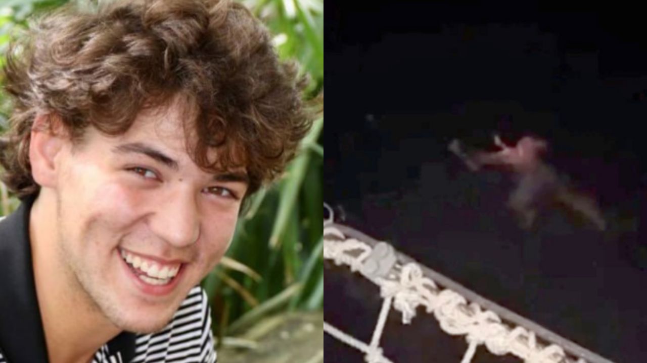VÍDEO: Joven se lanzó al mar para pagar una apuesta; tiburones lo ...