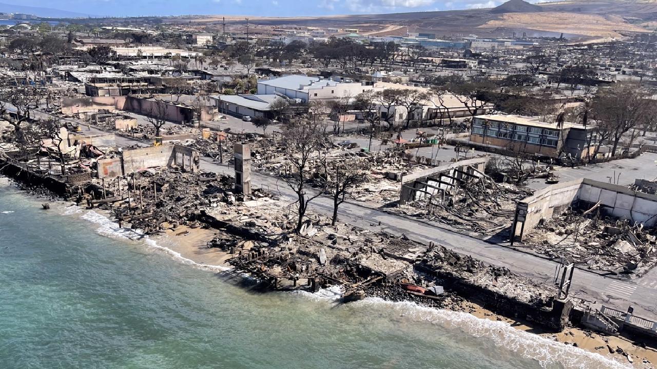 Al menos 110 personas han muerto en incendios en Hawái