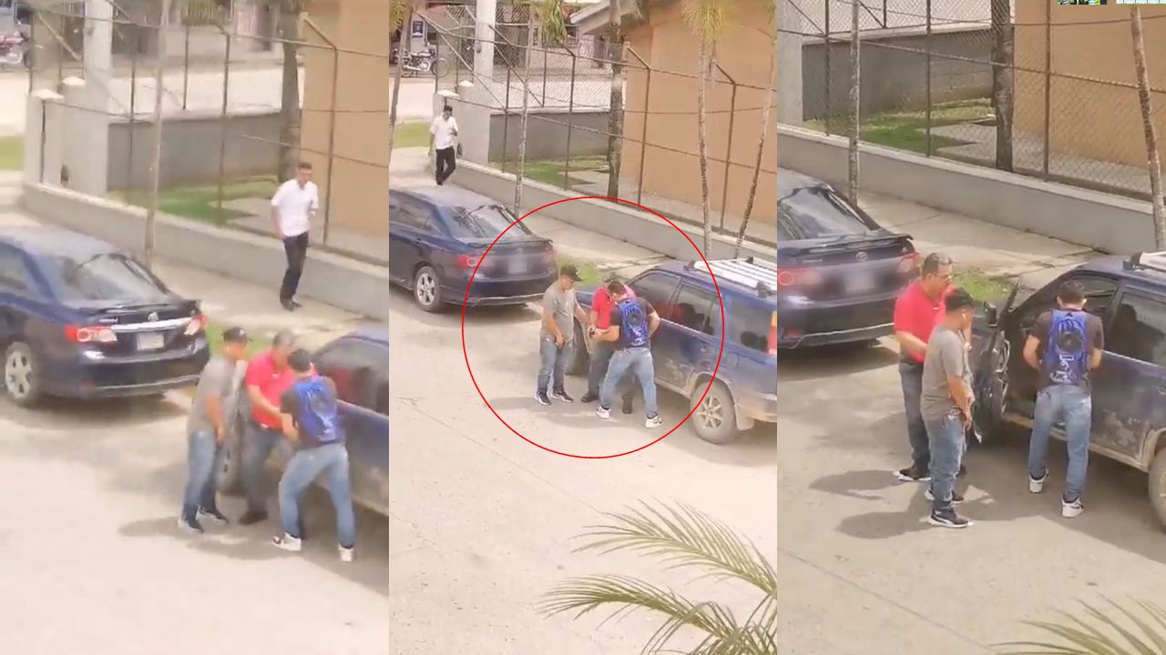 VIDEO: Captan asalto a plena luz del día en El Progreso