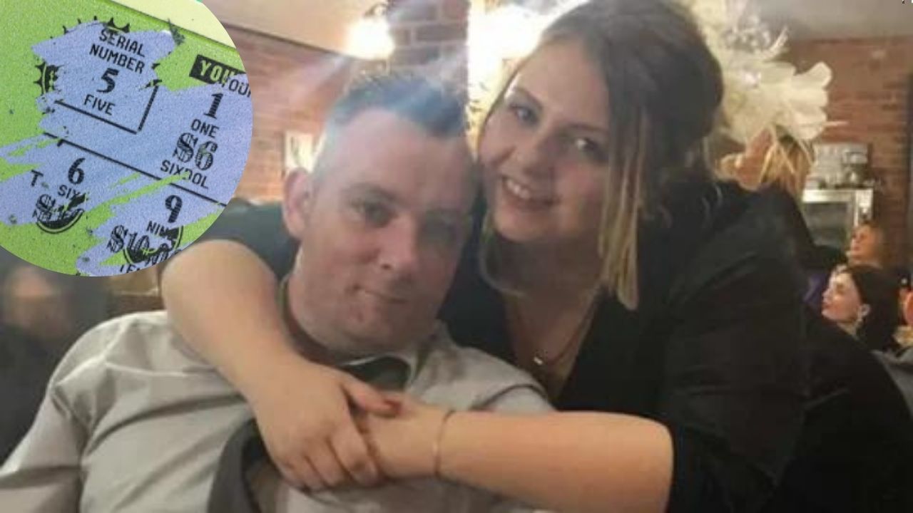 La historia de amor entre Michael Cartlidge y Charlotte Cox tuvo este rumbo inesperado tras ganar más de un millón de euros en un rasca y gana.