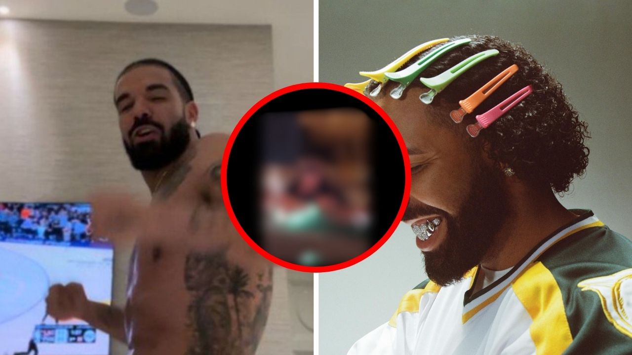 Video viral de Drake filtran supuesta grabación del cantante en