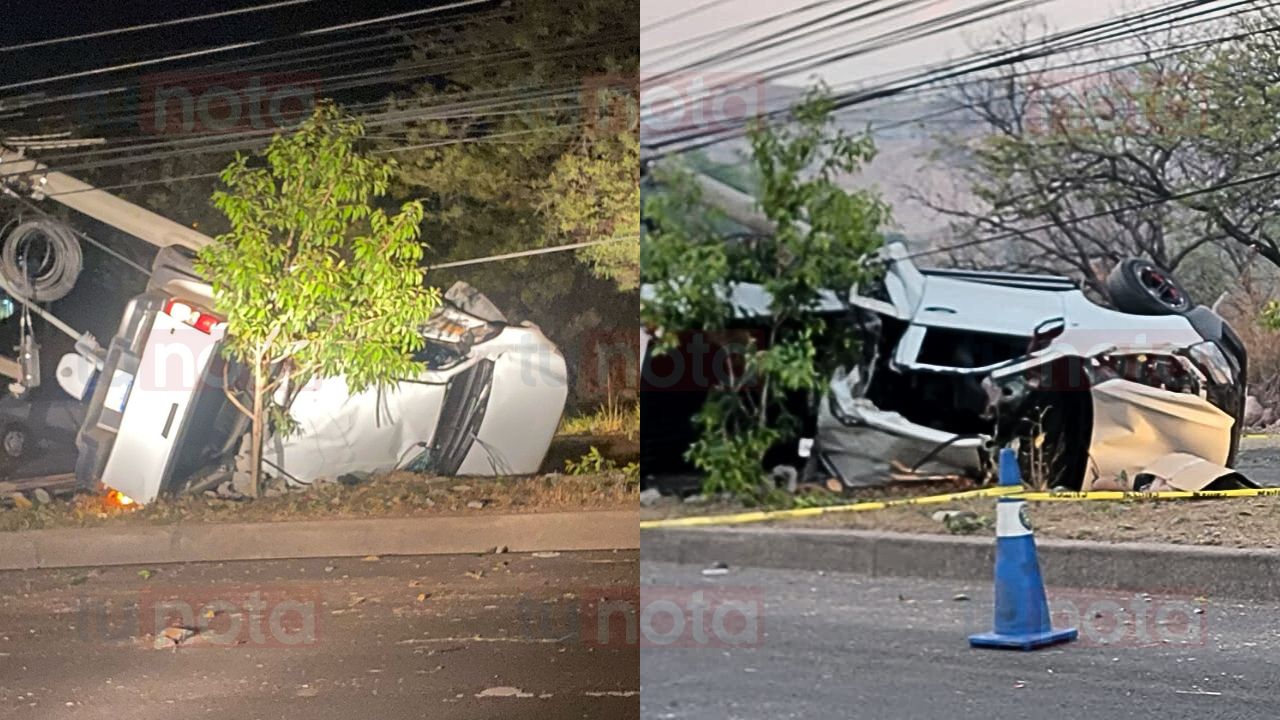 VIDEO: Un muerto y dos heridos deja accidente en el anillo periférico