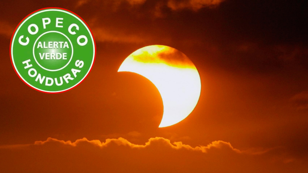 Por eclipse solar, declaran alerta verde este lunes 8 de abril en toda