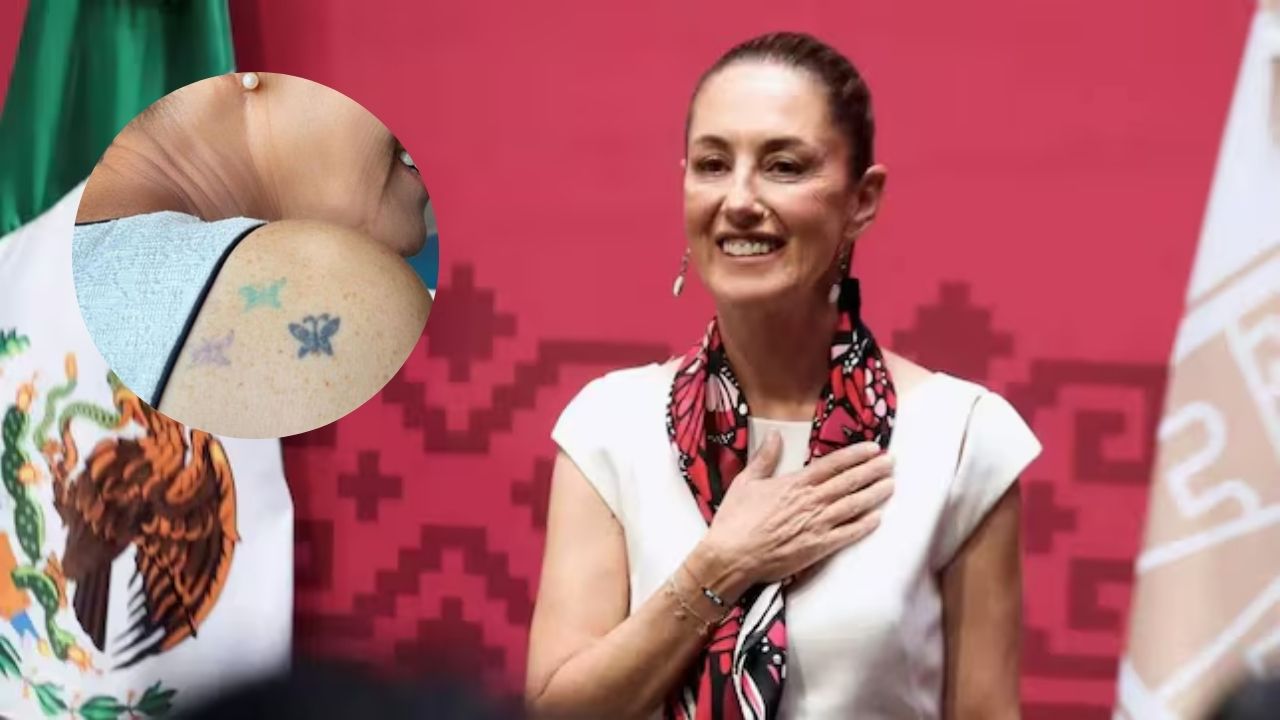 Tatuajes Claudia Sheinbaum: ¿Qué figuras tiene marcadas con tinta la