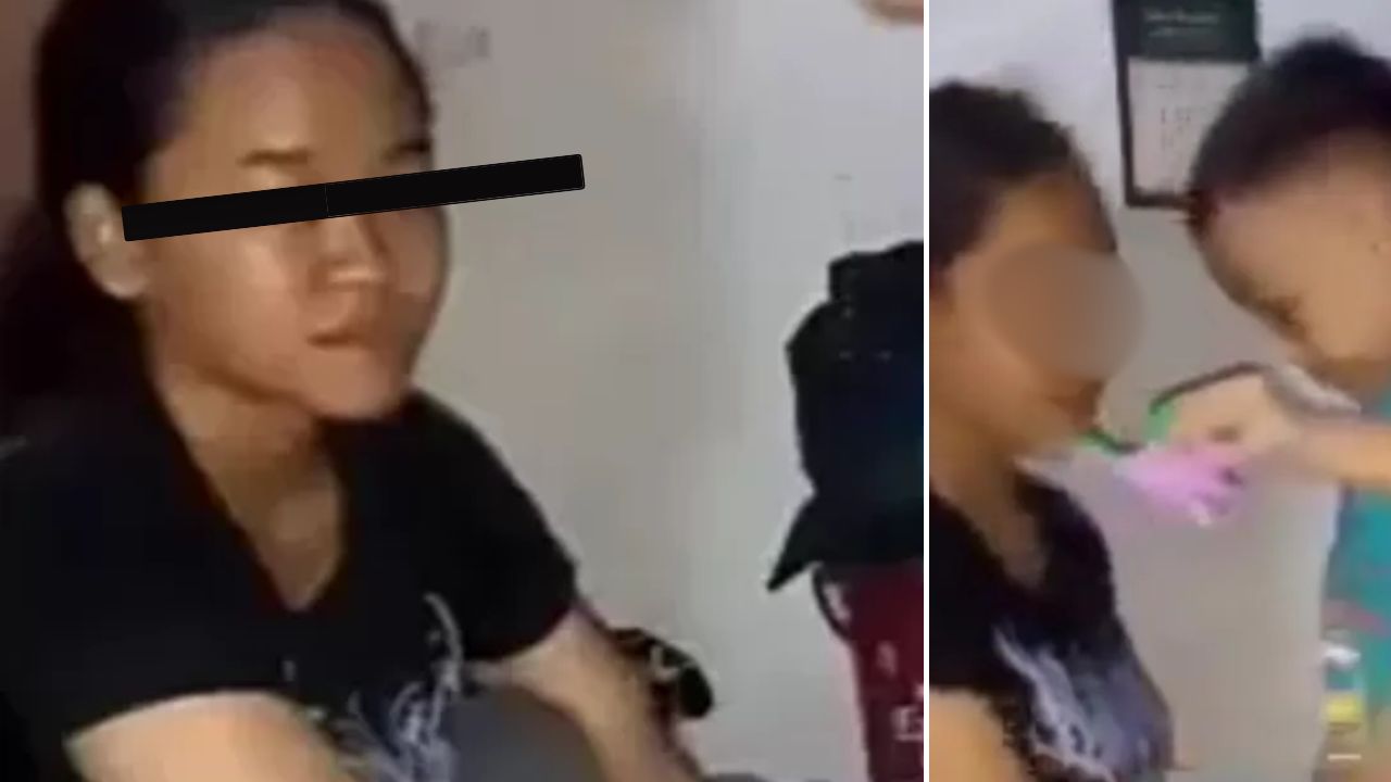 Kakak adik baju biru full video