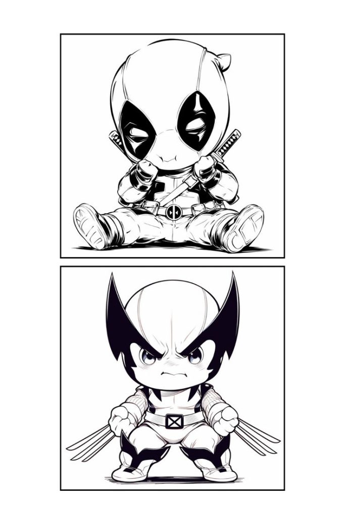 Imágenes de Deadpool: Imprime y colorea estos dibujos im-genes-de-deadpool-imprime-y-colorea-estos-dibujos