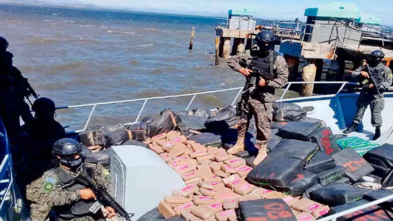 7,4 toneladas de droga se han incautado en El Salvador en lo que va de 2024