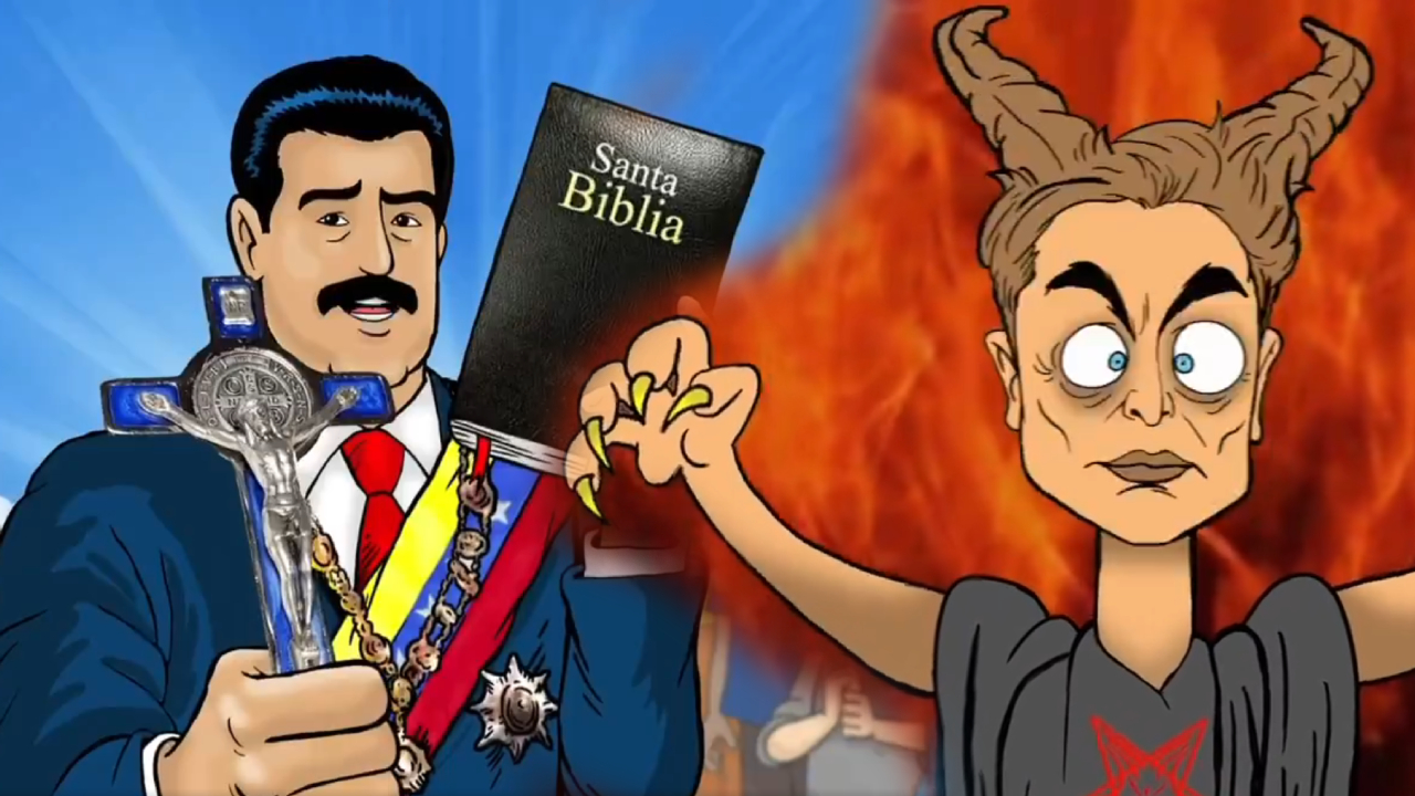  s per bigote enfrenta a elon musk sat nico en caricatura de maduro