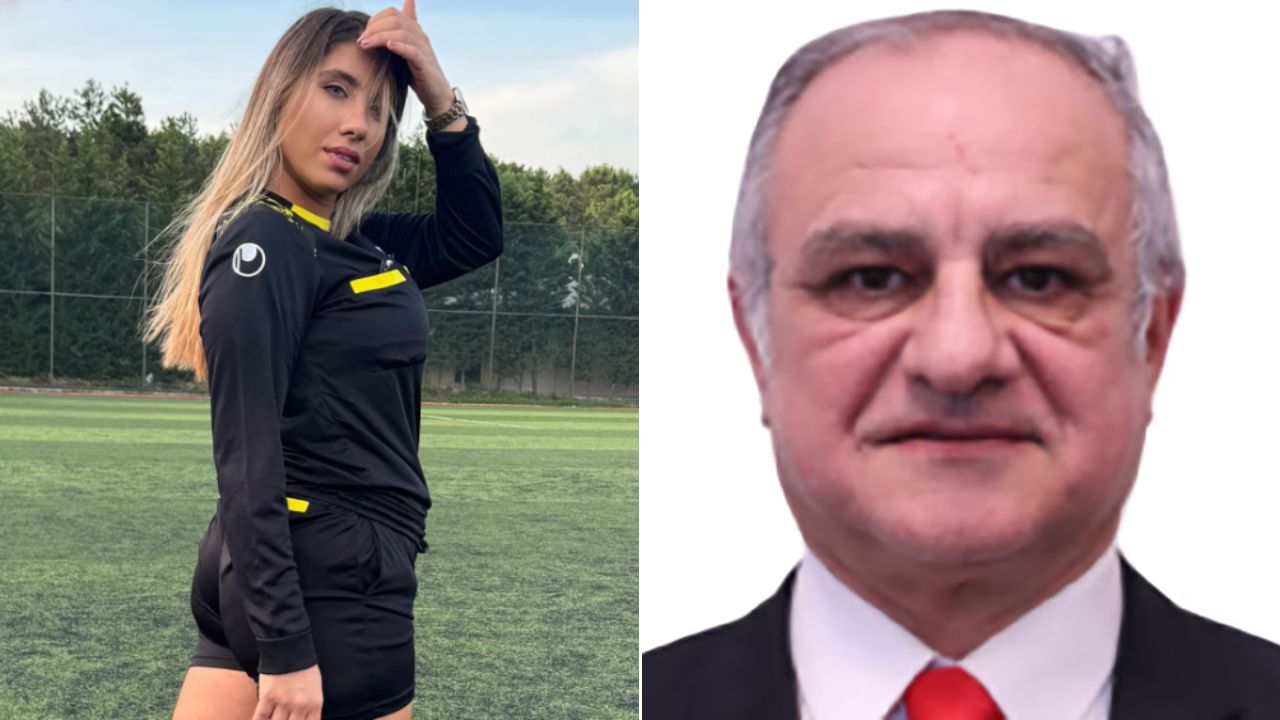 Orhan Erdemir y Elif Karaarslan video suspenden a una árbitra por una grabación íntima