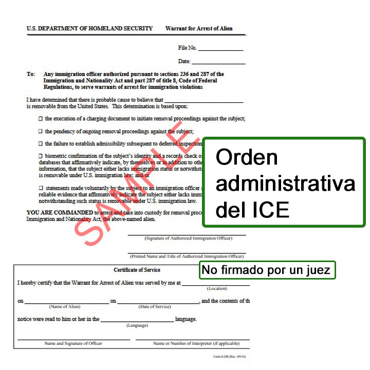 ¿Qué hacer si eres migrante indocumentado en EE. UU. y llega el ICE a ...