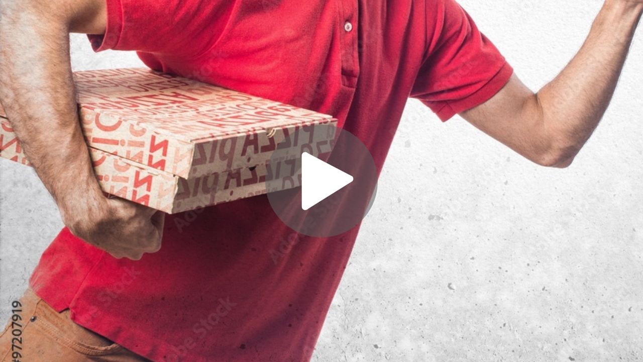 Video del pizzero con Katrin Carvajal en Twitter: grabación viral de la