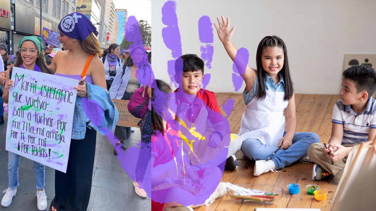 Día de la mujer 8 de marzo para niños: los pequeños se unen a la causa