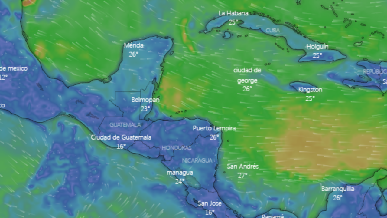 Segunda onda tropical se aproxima y dejará fuertes lluvias en Honduras sigue en vivo su trayectoria