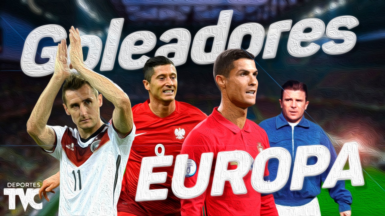 Con Cristiano Ronaldo a la cabeza Los 10 máximos goleadores de Europa