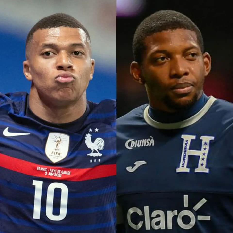 Kylian Mbappé y Luis Buba López 